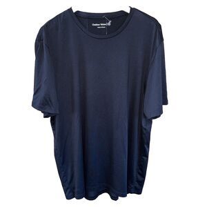 Outdoor Voices T Shirt Men XXL Black Short Sleeve Pullover Stretch Athletic